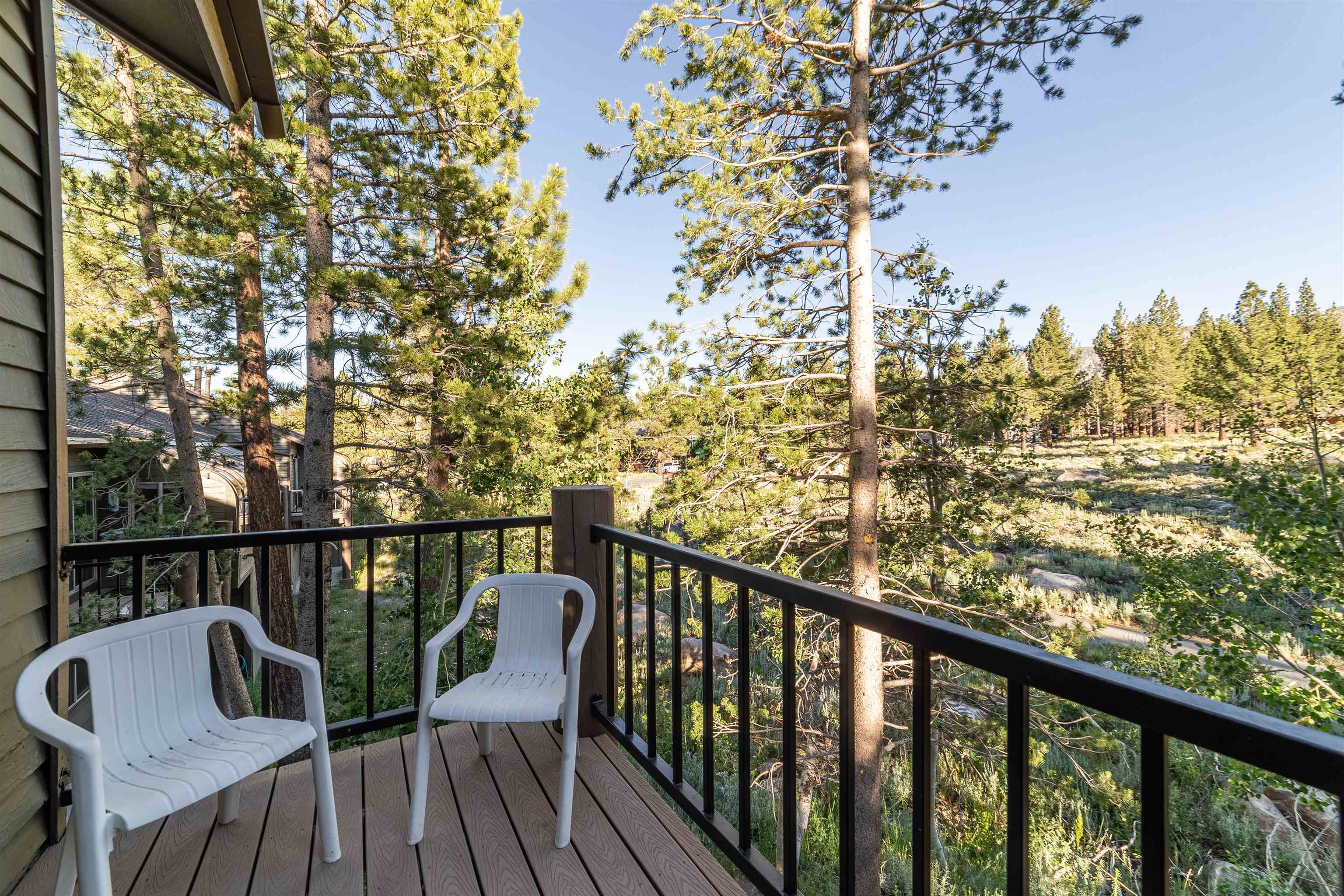 384 Joaquin Road, Unit 31 Mammoth Lakes, CA 93546 - Photo 8 of 29 View of deck