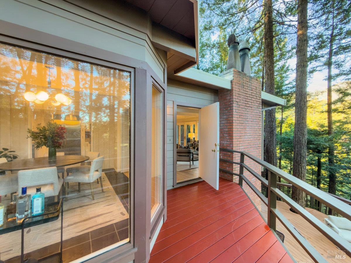 300 Hazel Avenue Mill Valley, CA 94941 - Photo 33 of 50 a view of a balcony