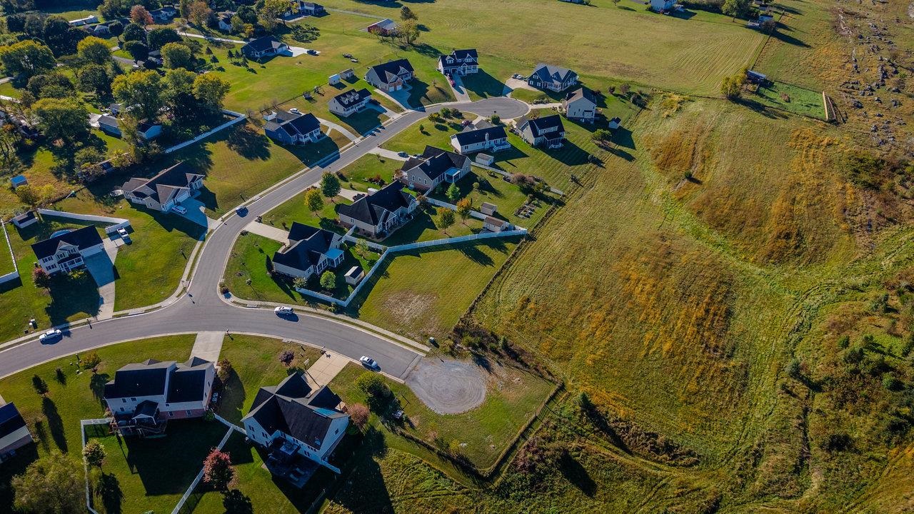 Tbd Rustic Avenue Broadway, VA 22815 - Photo 27 of 27 an aerial view of a house with a swimming pool