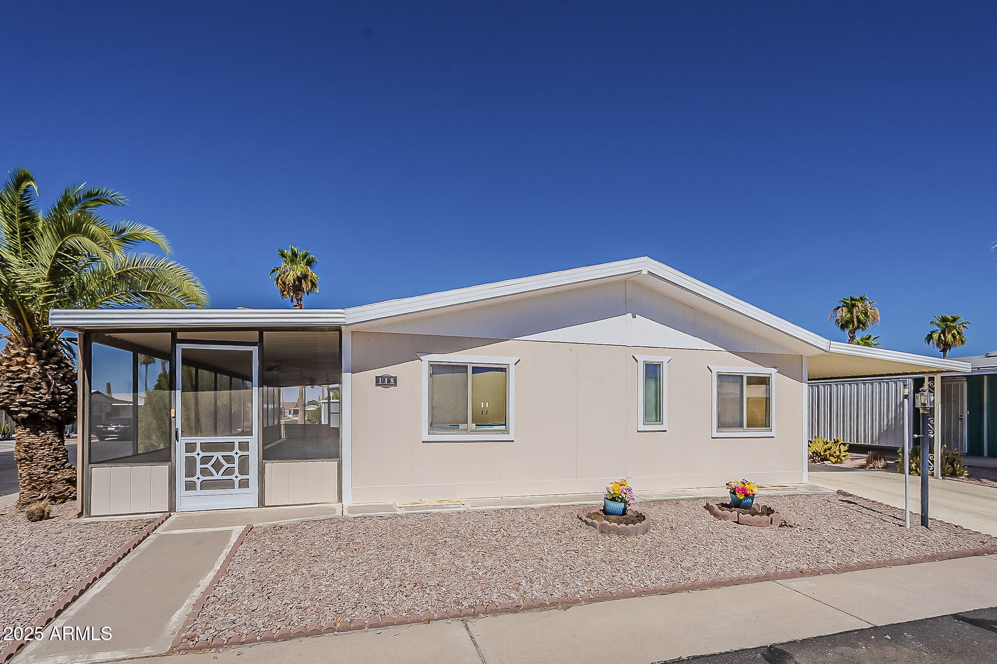 834 South Meridian Road, Unit 118 Apache Junction, AZ 85120 - Photo 13 of 50 a house view with a outdoor space