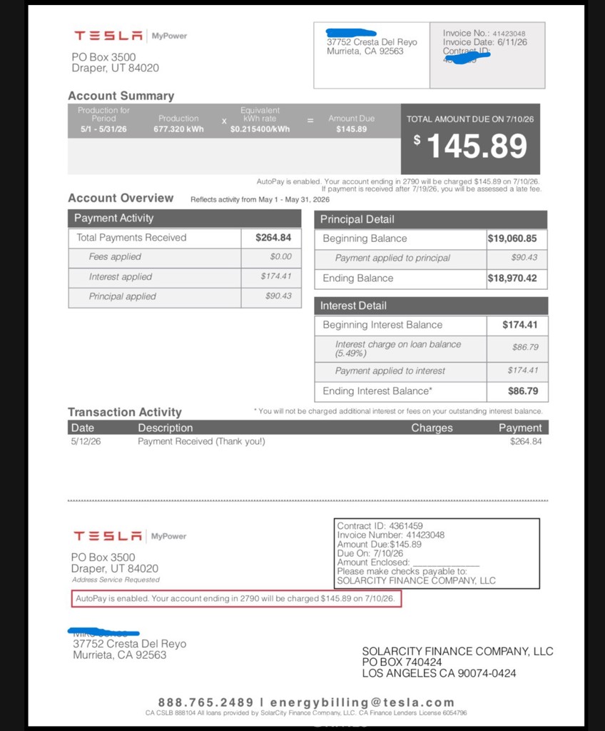 37752 Cresta Del Reyo Murrieta, CA 92563 - Photo 4 of 51 Solar Bill