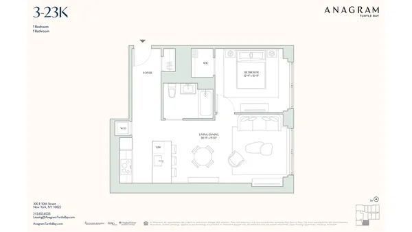 $7,175 | 300 East 50th Street, Unit 19K | Midtown East