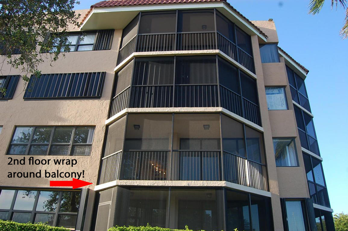 800 Jeffery Street, Unit 201 Boca Raton, FL 33487 - Photo 2 of 50 Wrap around Balcony