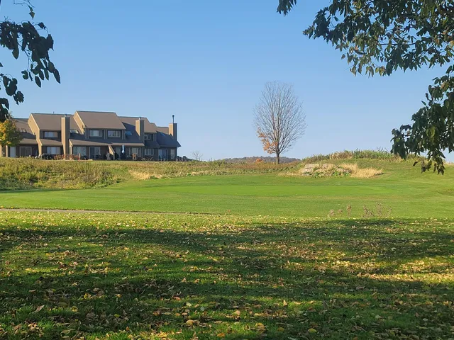 a view of a big room with an ocean view