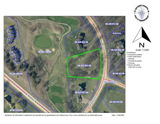 a big yard with lots of green space