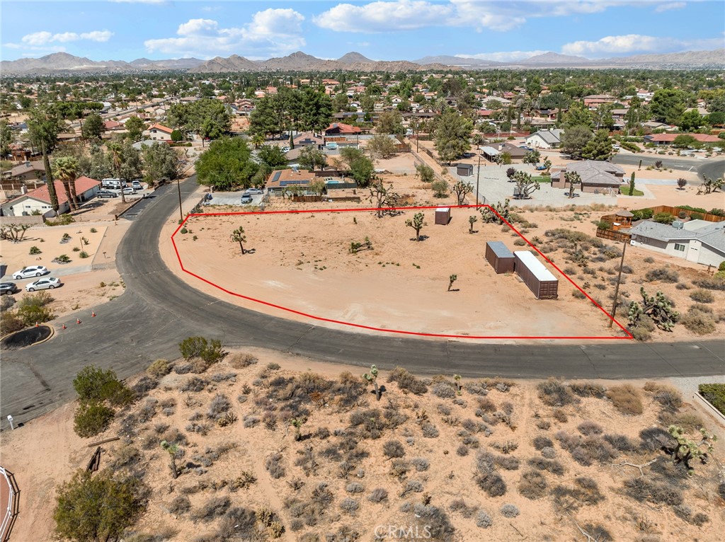 0 Modoc Road Apple Valley, CA 92308 - Photo 9 of 10 an aerial view of residential houses with outdoor space