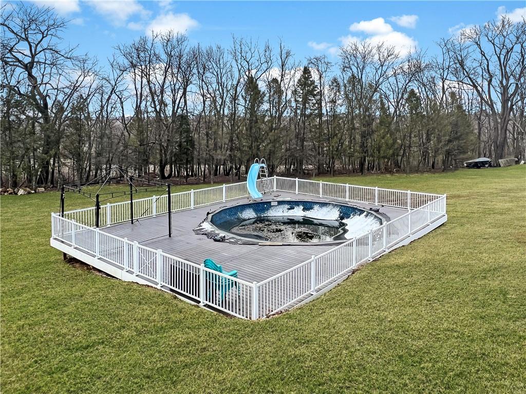 2045 Eastbrook Road New Castle, PA 16101 - Photo 22 of 23 a view of a backyard with swimming pool