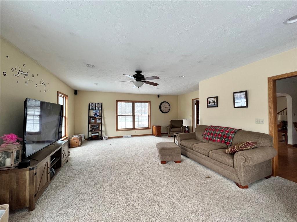 2045 Eastbrook Road New Castle, PA 16101 - Photo 4 of 23 a living room with furniture and a flat screen tv