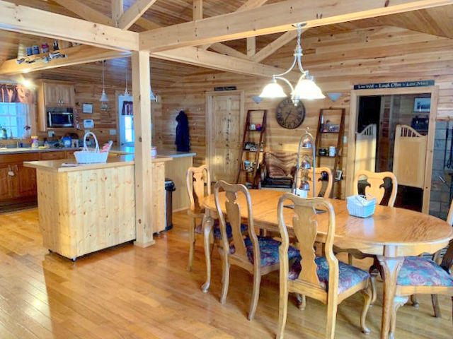 189 Kanokolus Road Unity, ME 04988 - Photo 26 of 54 Dining area & kitchen