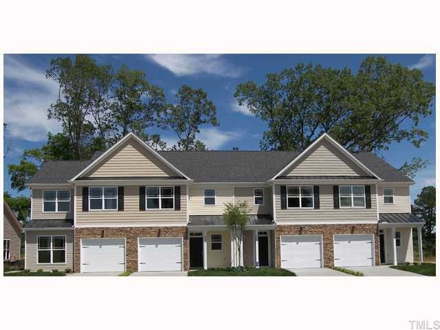 3507 Provost Street Raleigh, NC 27603 - Photo 1 of 12 WELCOME to Tryon Place Townhomes. Typical Exterior showing vinyl exterior colors, stone trim and 30 year architectural roofing.