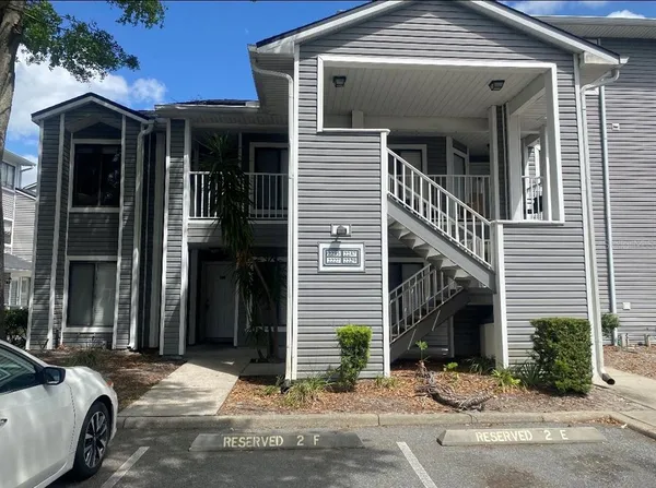 a view of a house with a patio