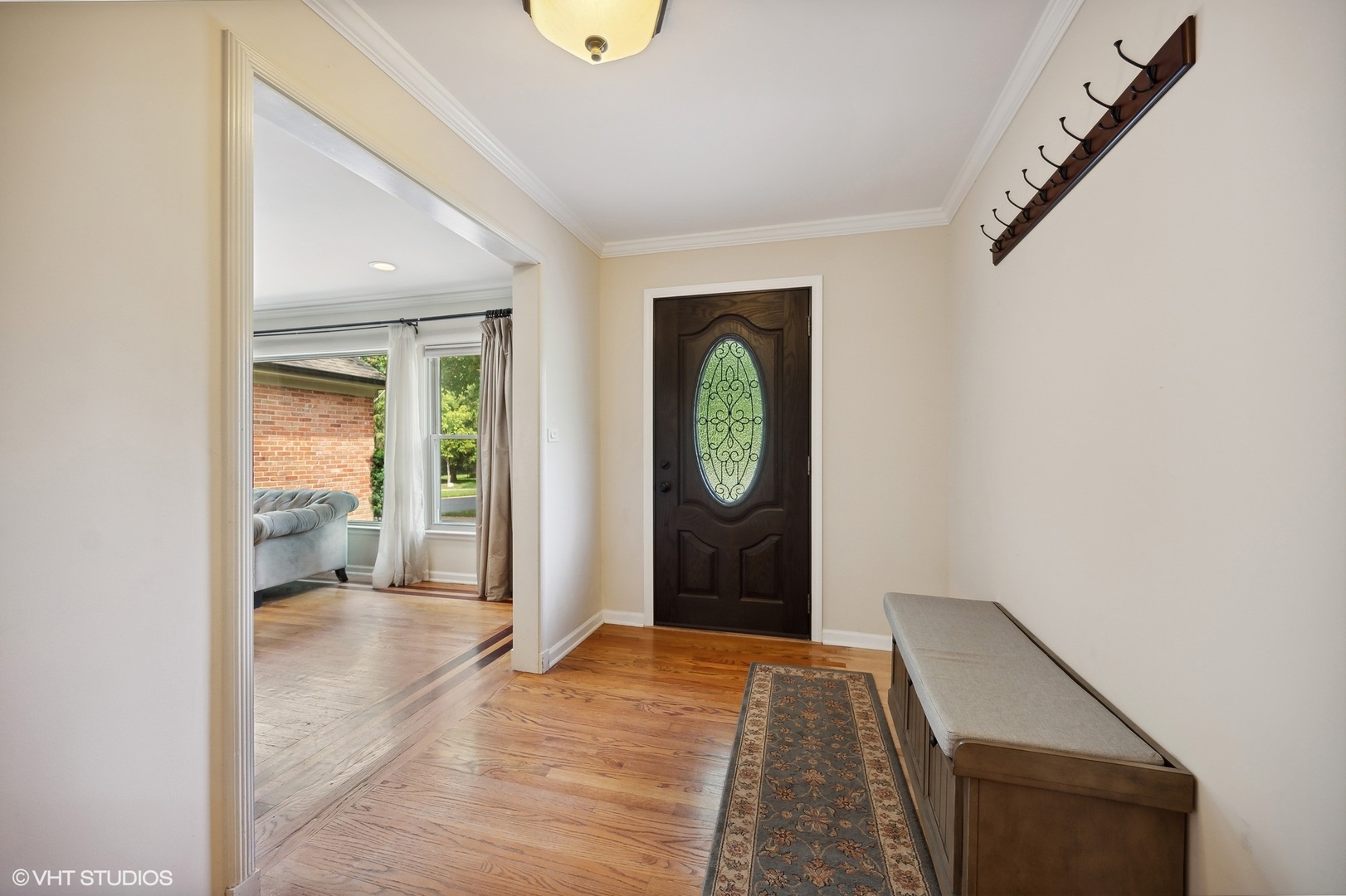 1165 West Deerpath Road Lake Forest, IL 60045 - Photo 3 of 16 a view of an empty room and fire place