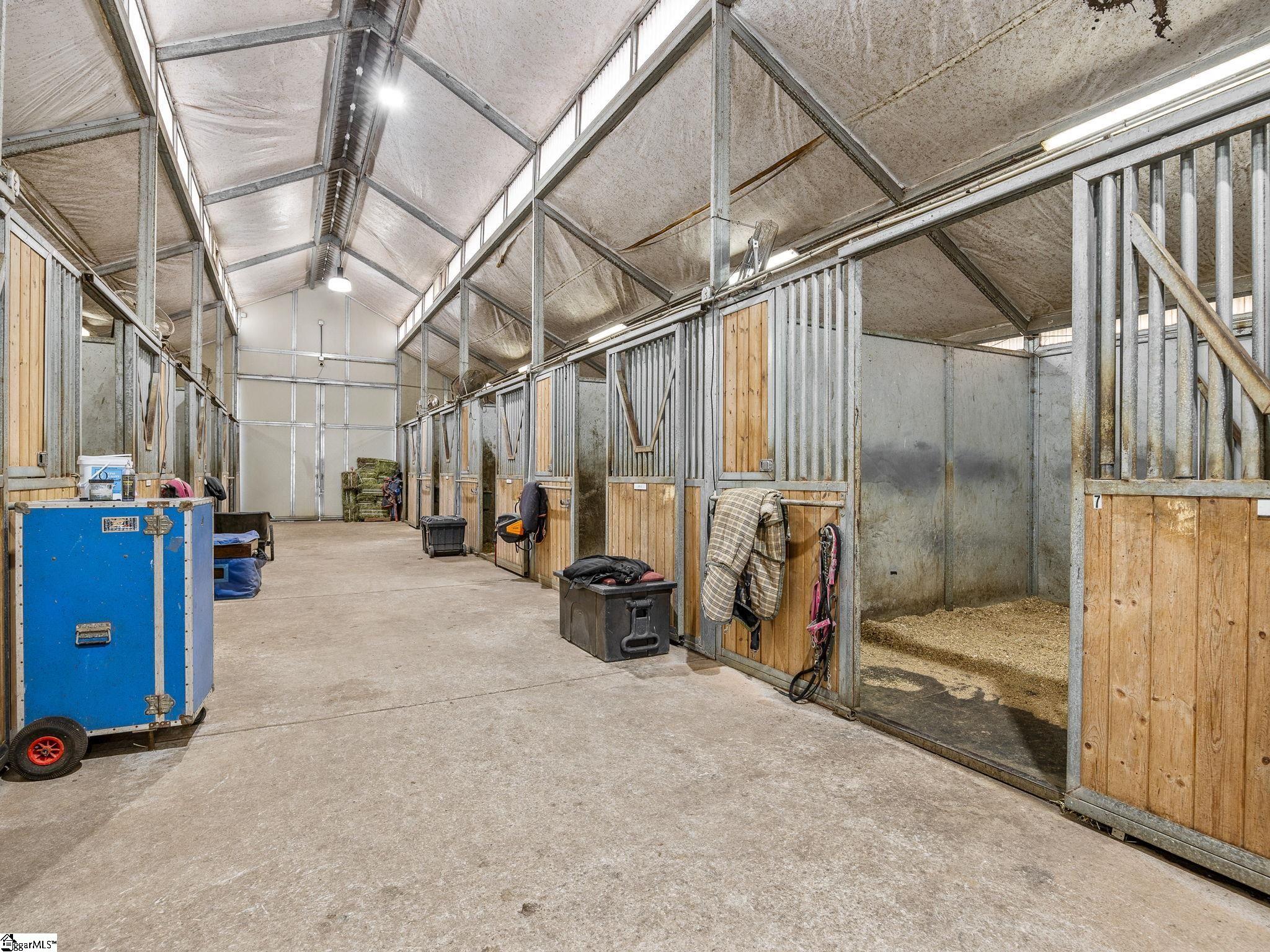 145 Dickson Road Campobello, SC 29322 - Photo 9 of 50 Wide Aisle and Lots of Light