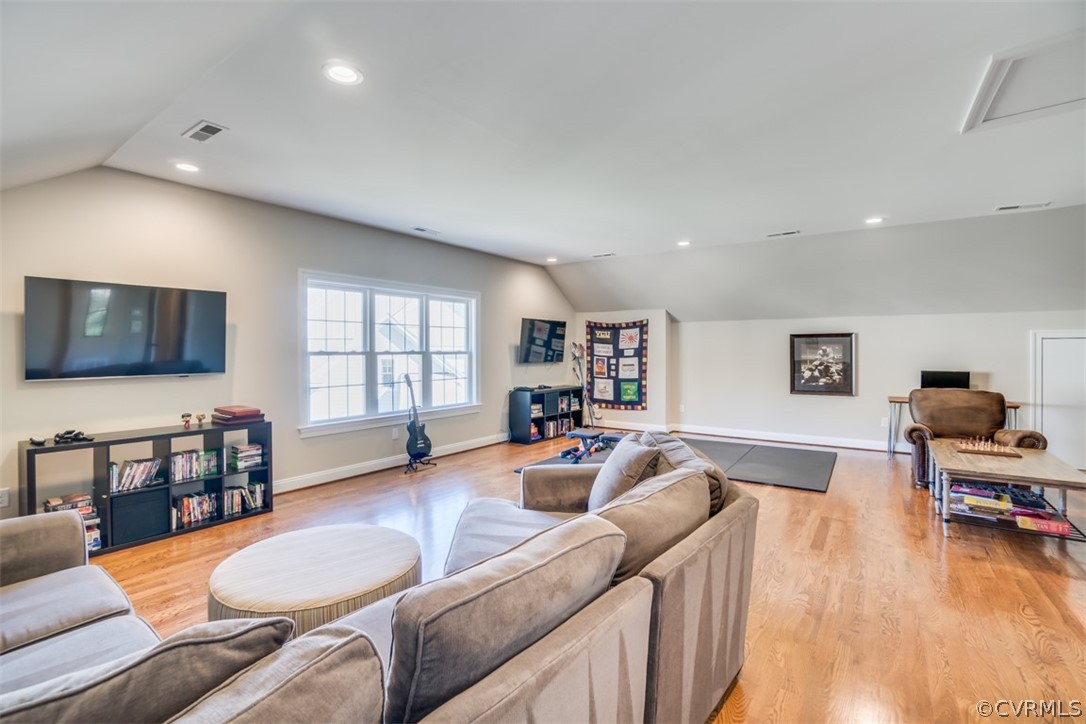 556 Raleigh Manor Road Henrico, VA 23229 - Photo 33 of 41 Oversized recreation room / flex space with eave s