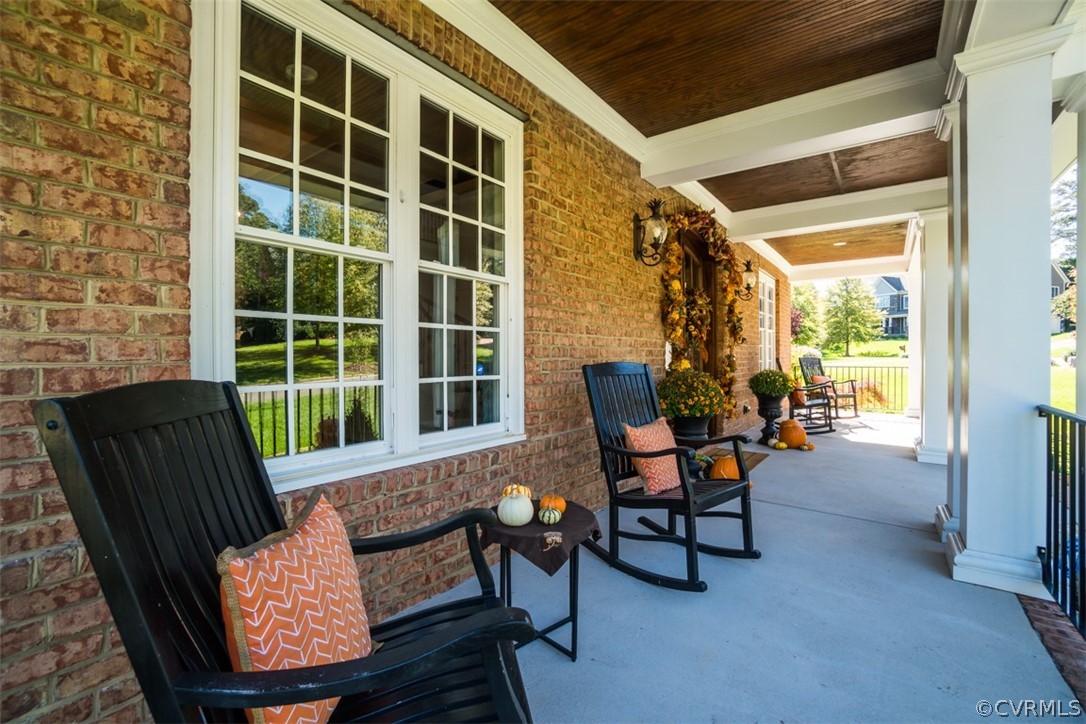 556 Raleigh Manor Road Henrico, VA 23229 - Photo 41 of 41 Come relax on your covered front porch!