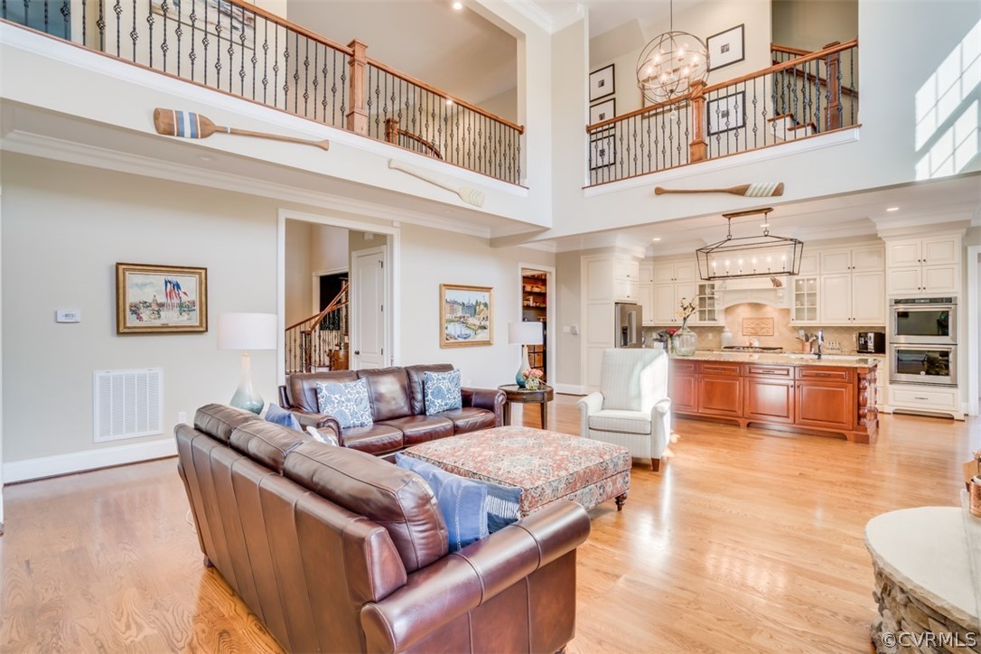 556 Raleigh Manor Road Henrico, VA 23229 - Photo 10 of 41 Two story great room