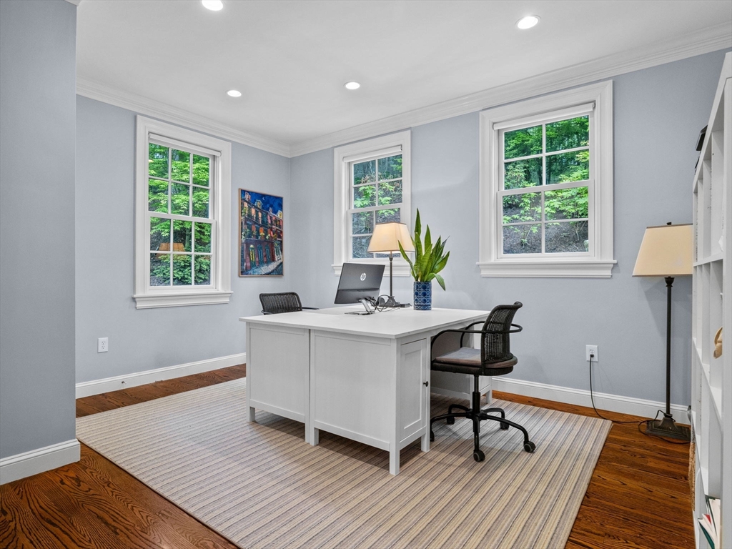 50 Temple Road Wellesley, MA 02482 - Photo 15 of 37 a living room with a couch and a window