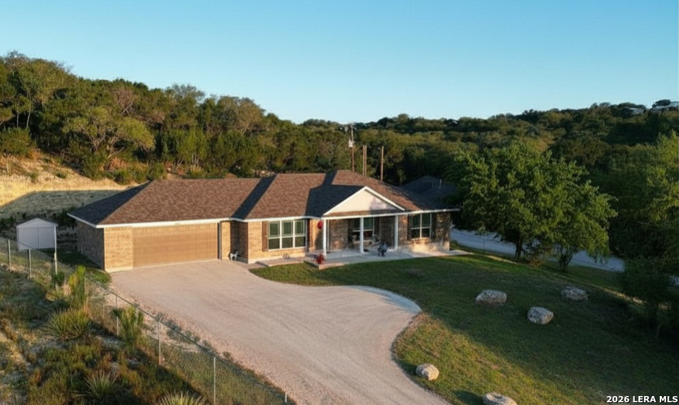 142 Harbour Vw Road Lakehills, TX 78063 - Photo 6 of 38 an aerial view of a house