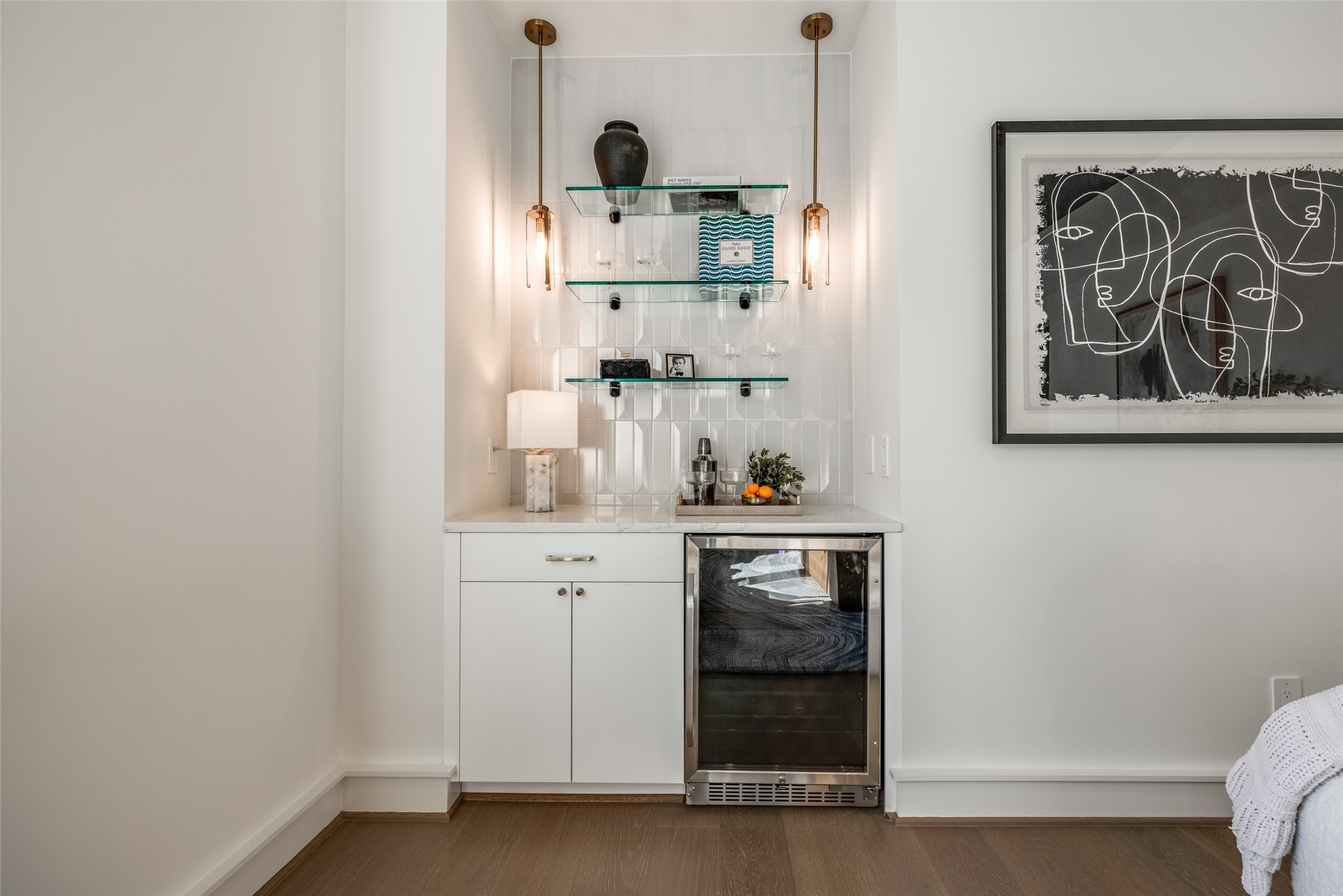 1601 Vermont Street Houston, TX 77006 - Photo 34 of 46 a kitchen with stainless steel appliances granite countertop a refrigerator and a stove