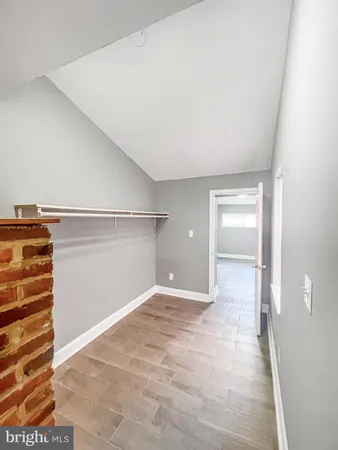 a view of empty room