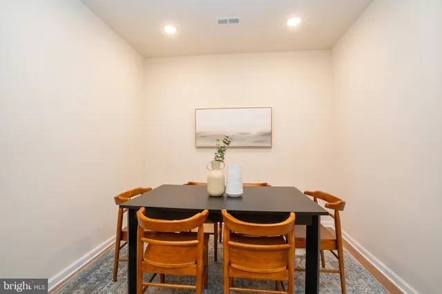 a bedroom with a bed and utility room