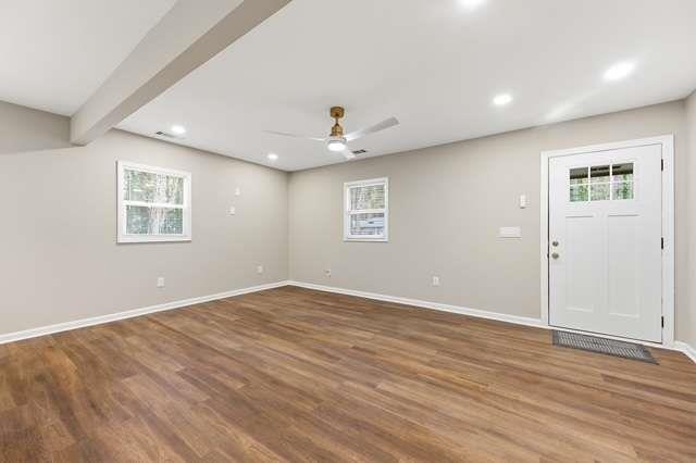 2332 Barge Road Southwest Atlanta, GA 30331 - Photo 21 of 30 an empty room with wooden floor and windows
