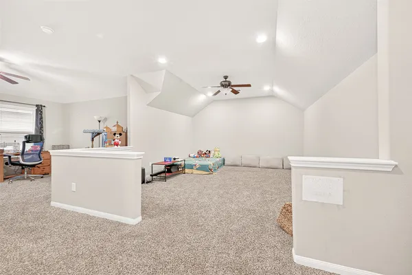 a view of livingroom with toys