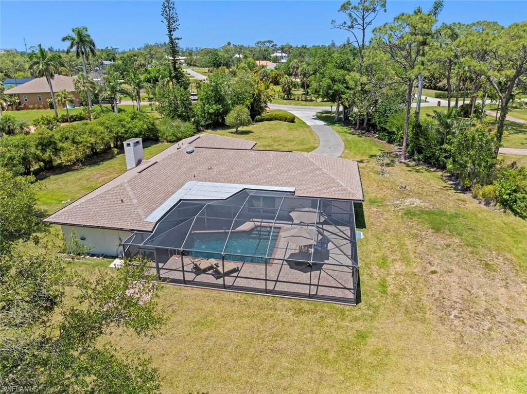 3795 Liberty Square Fort Myers, FL 33908 - Photo 41 of 43 an aerial view of a house with a yard