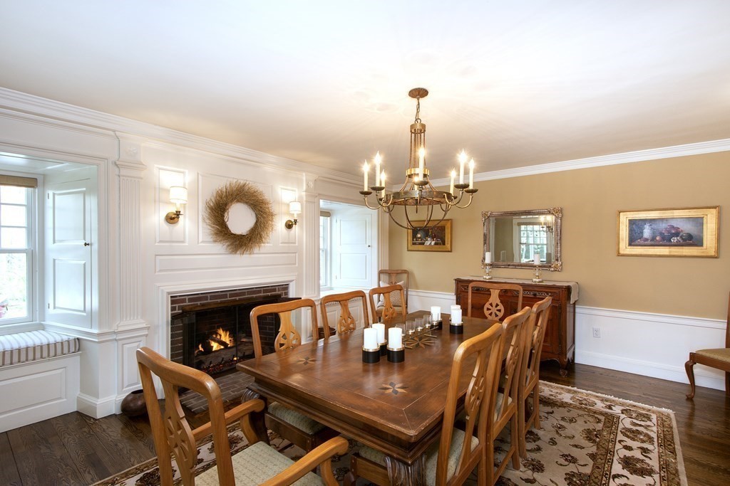 10 River Road Cohasset, MA 02025 - Photo 17 of 42 a view of a dining room with furniture