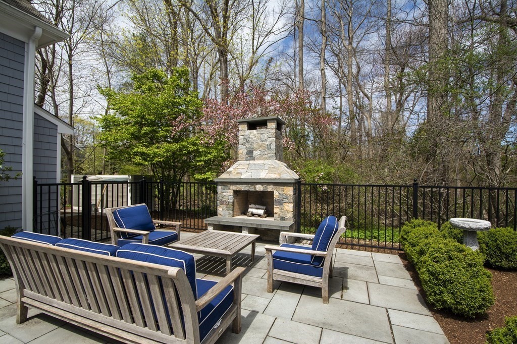 10 River Road Cohasset, MA 02025 - Photo 38 of 42 a view of a patio with a chairs