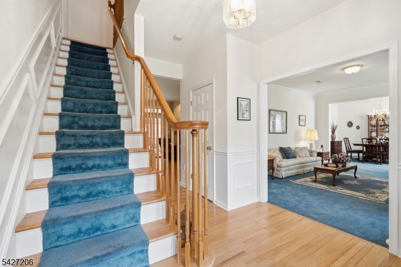 140 Bunker Hill Road Princeton, NJ 08540 - Photo 4 of 44 a view of entryway and hall with wooden floor