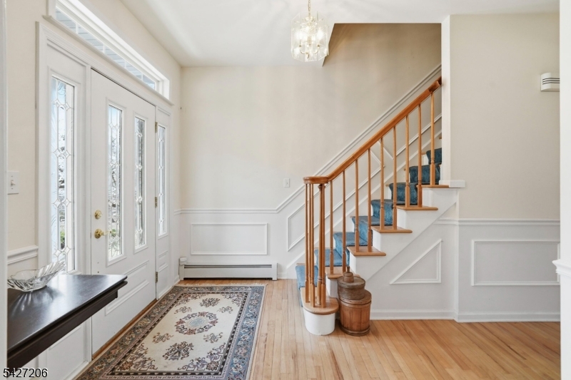 140 Bunker Hill Road Princeton, NJ 08540 - Photo 5 of 44 a view of entryway with wooden floor