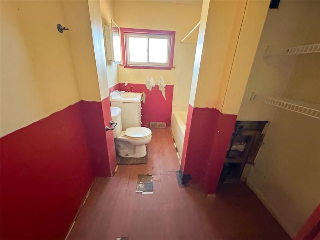 135 Church Street Washington, PA 15301 - Photo 11 of 11 a bathroom with a sink and a mirror