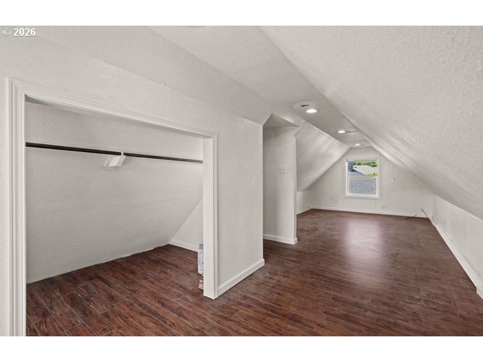 406 West C Street Rainier, OR 97048 - Photo 34 of 48 a view of a hallway with wooden floor