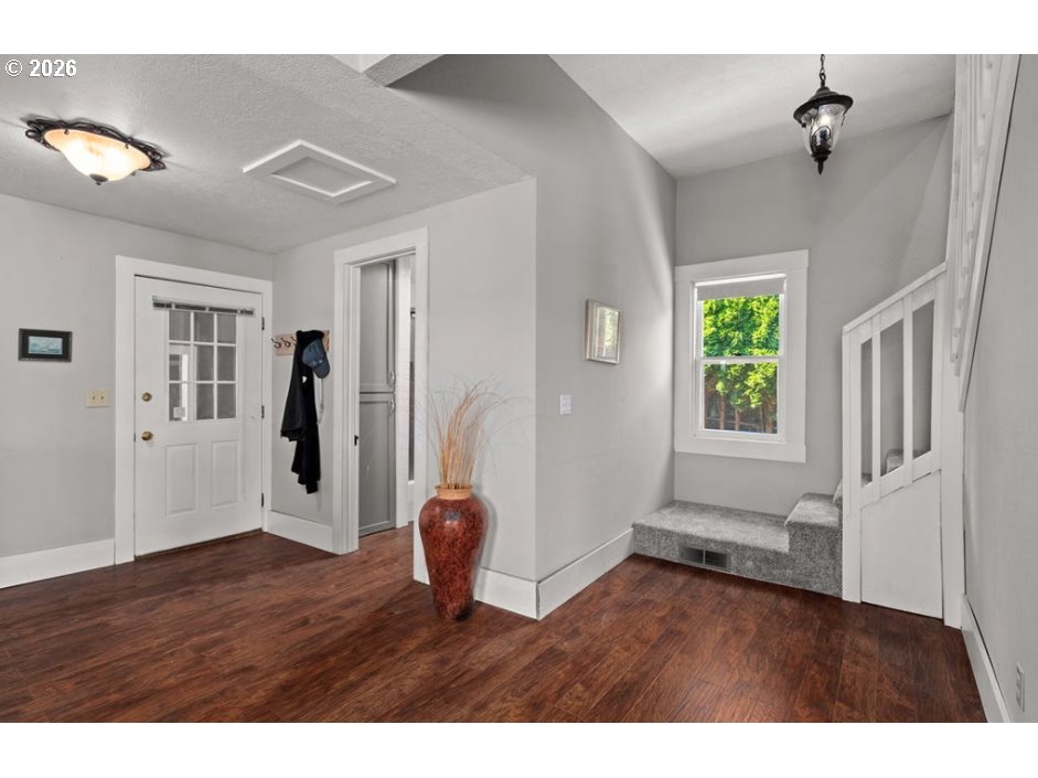 406 West C Street Rainier, OR 97048 - Photo 44 of 48 a view interior of a house with wooden floor