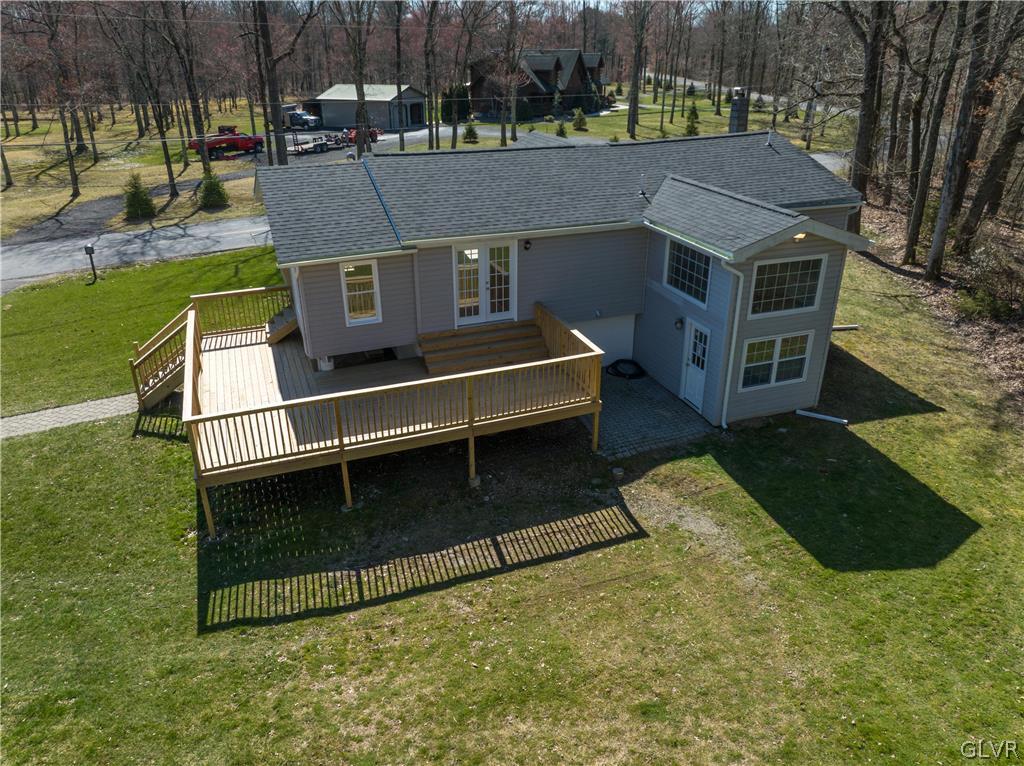 396 Swamp Road Wind Gap, PA 18091 - Photo 35 of 50 a aerial view of a house with a yard