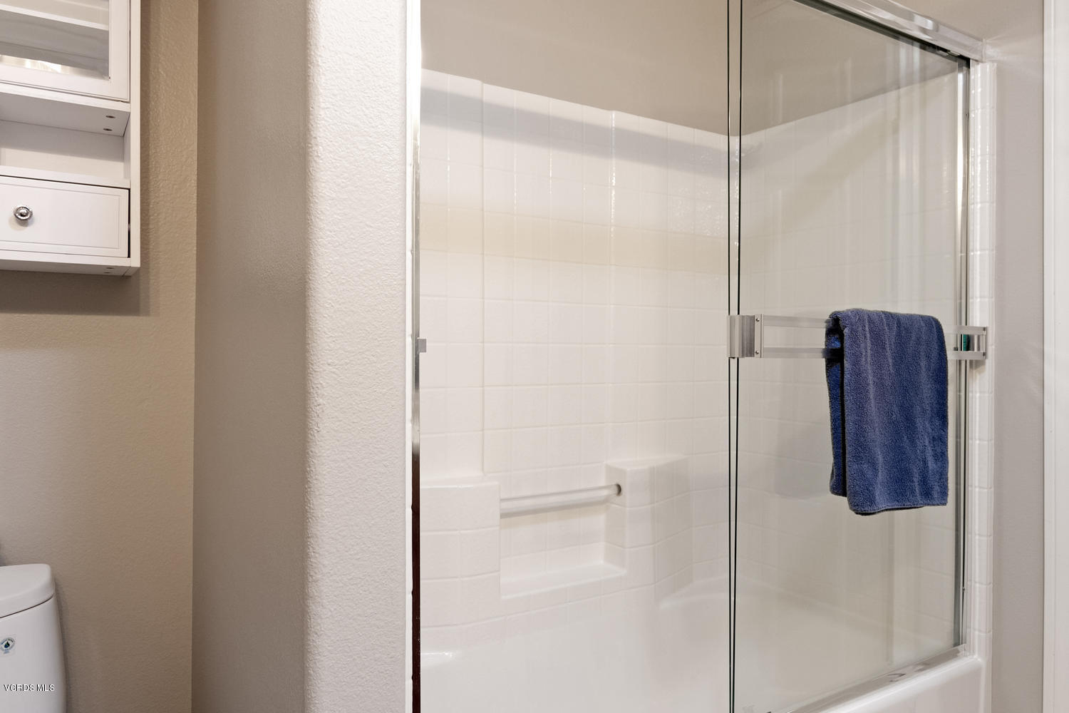 1121 Corte Riviera Camarillo, CA 93010 - Photo 25 of 35 a bathroom with a shower and a sink