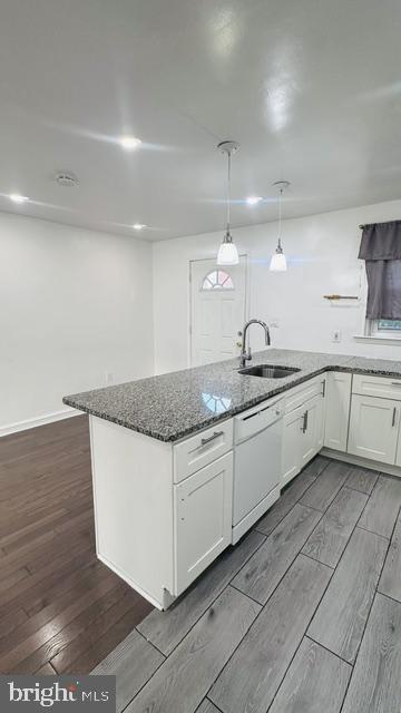 Modern kitchen with sleek finishes.