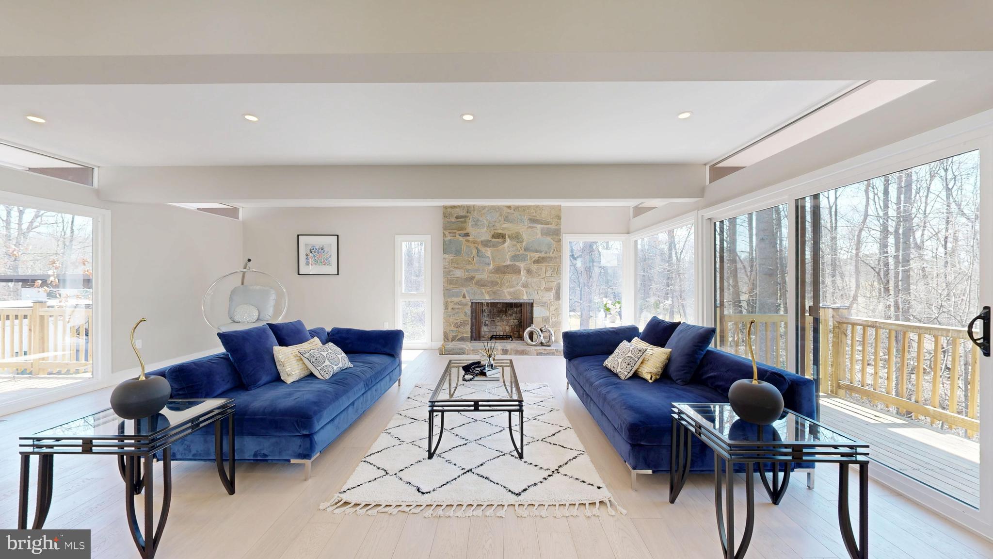 11101 Wedge Drive Reston, VA 20190 - Photo 7 of 55 a living room with furniture and a large window