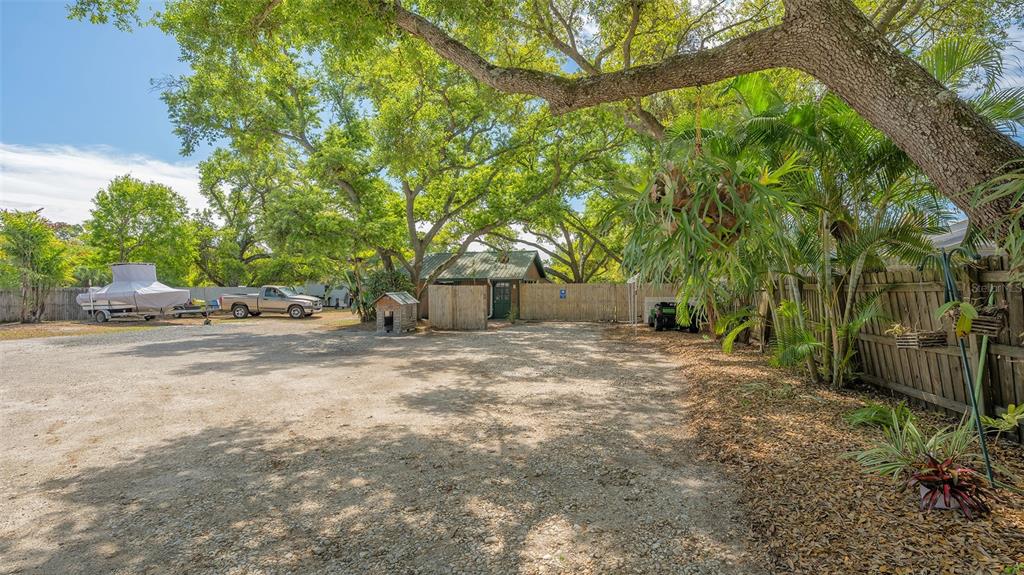 3818 Gocio Rd Extention Sarasota, FL 34235 - Photo 51 of 65 a view of a yard with plants and trees