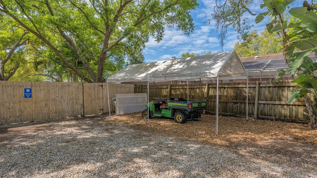 3818 Gocio Rd Extention Sarasota, FL 34235 - Photo 52 of 65 a view of backyard with seating space