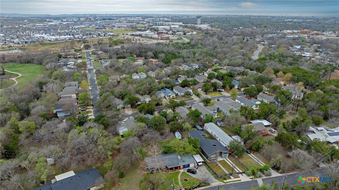4607 Cedar Point Drive Austin, TX 78723 - Photo 24 of 27 an aerial view of a city