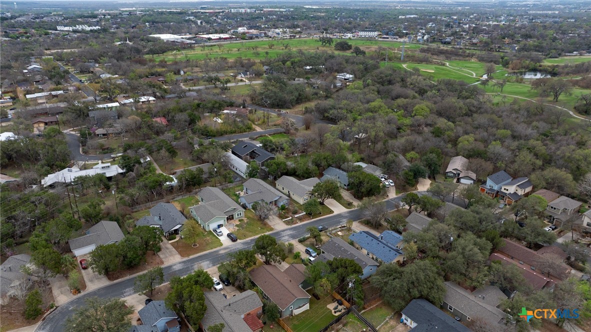 4607 Cedar Point Drive Austin, TX 78723 - Photo 25 of 27 an aerial view of multiple house