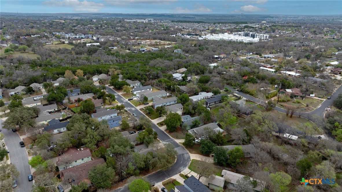4607 Cedar Point Drive Austin, TX 78723 - Photo 26 of 27 an aerial view of a city