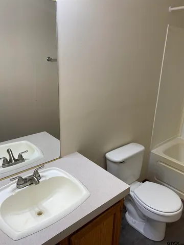 a bathroom with a sink and a toilet