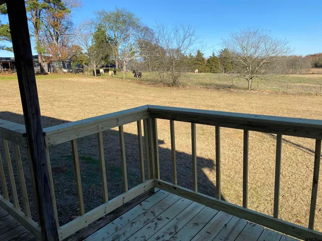 a view of ocean from a balcony