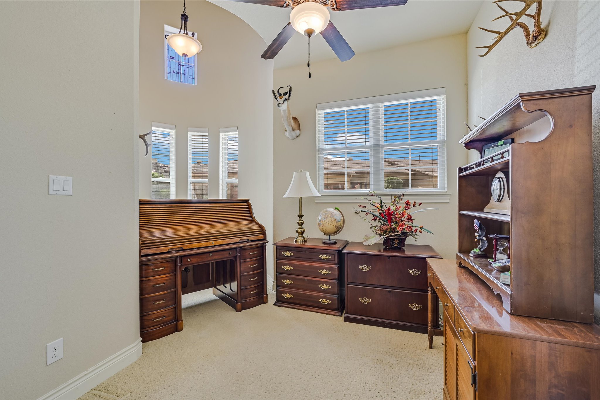 103 Rivalto Circle, Unit 1 Lakeway, TX 78734 - Photo 16 of 34 Office/Study with high ceiling and a rotunda