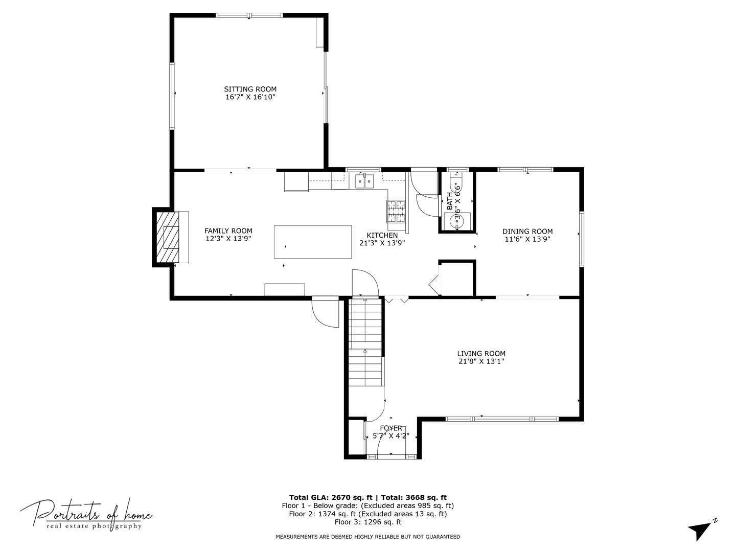 1344 South Main Street Wheaton, IL 60189 - Photo 18 of 20 a picture of floor with a white building