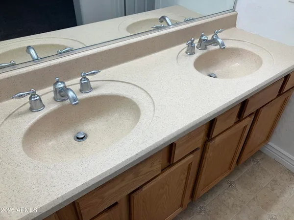 a bathroom with a tub