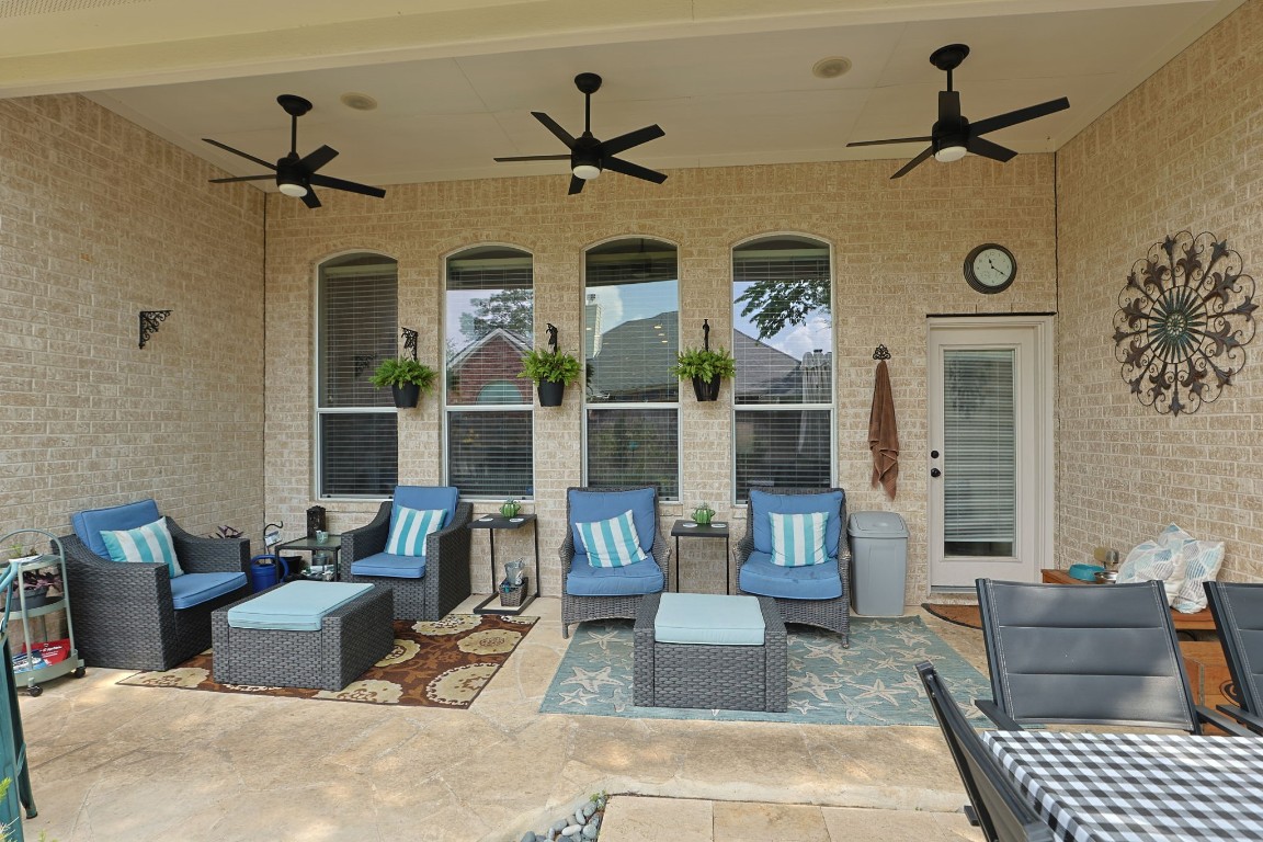 20410 Misty Crossing Lane Spring, TX 77379 - Photo 31 of 50 Keep your cool with 3 ceiling fans. Plenty of space for relaxing on your furniture.